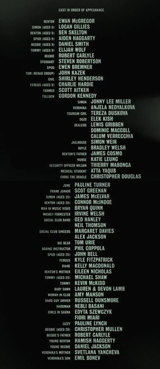 cast - closing credits