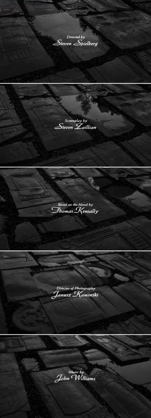 closing credits